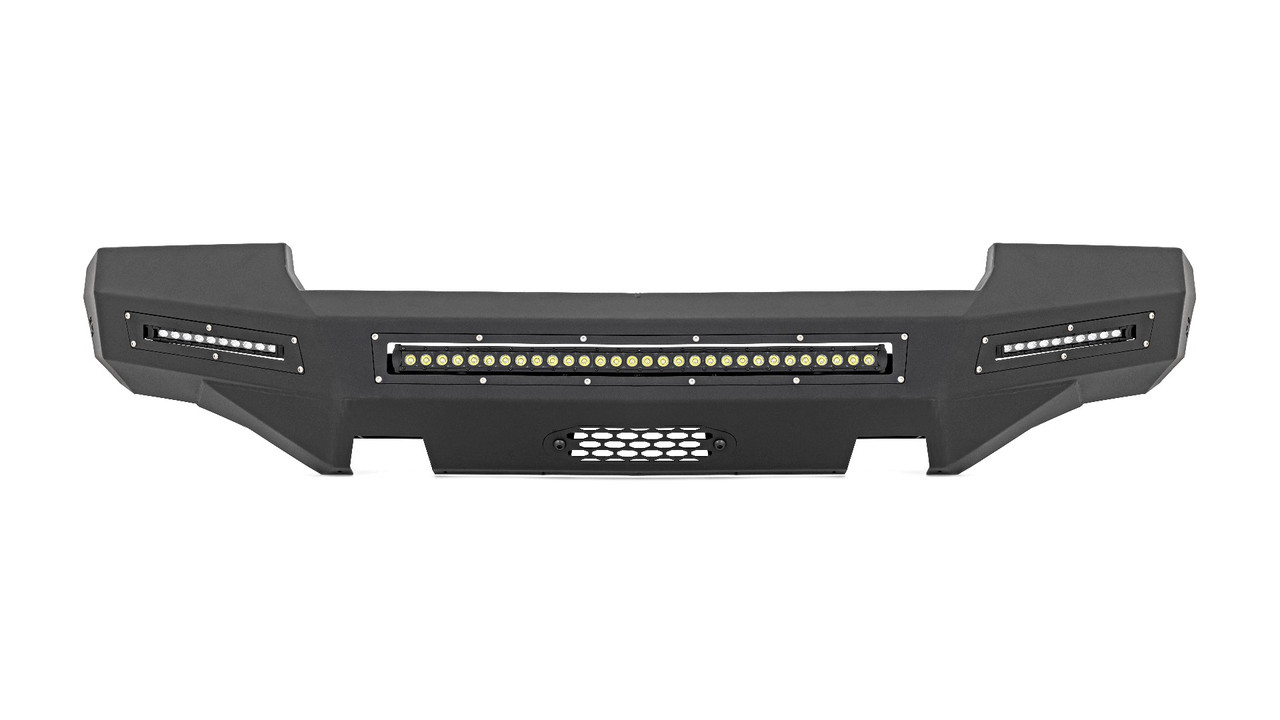 Rough Country - Front Bumper - Fabricated - Prerunner - LED - GMC Sierra 1500 2WD/4WD (07-13) - 10913