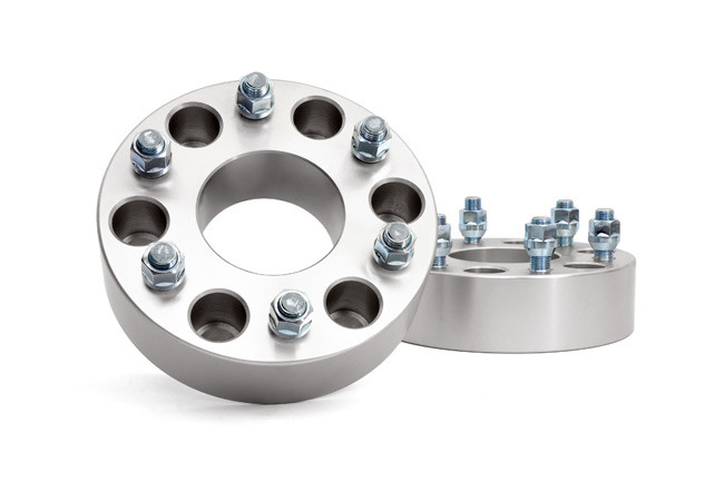 Rough Country - 2 Inch Wheel Spacers - 6x5.5 - Chevy/GMC 1500 Truck & SUV - 1101