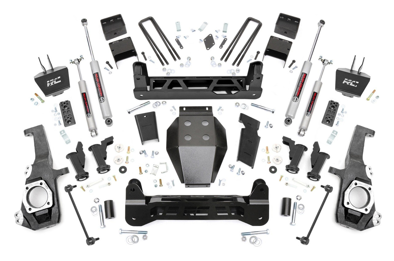 Rough Country - 5 Inch Lift Kit - Torsion Drop - Chevy/GMC 2500HD/3500HD (20-25) - 11030