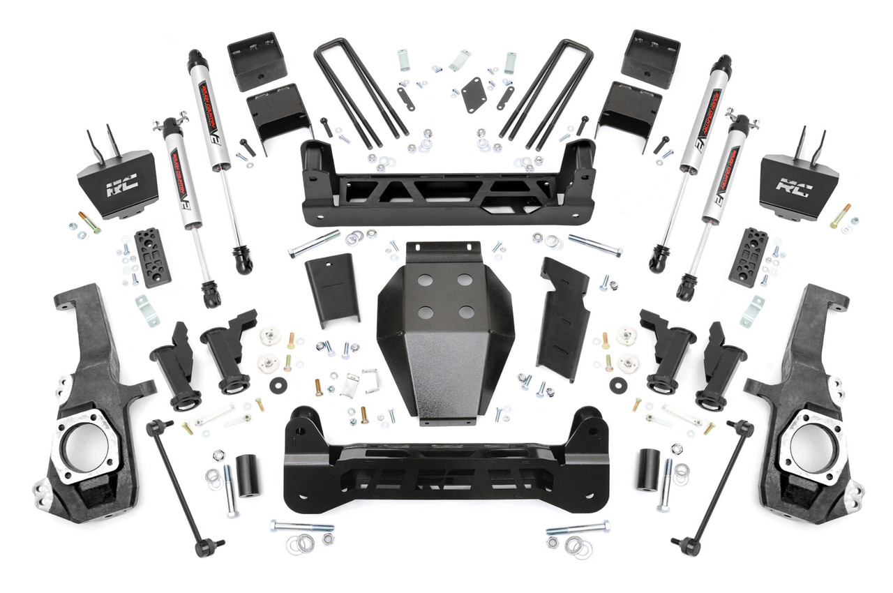 Rough Country - 5 Inch Lift Kit - Torsion Drop - V2 - Chevy/GMC 2500HD/3500HD (20-25) - 11070