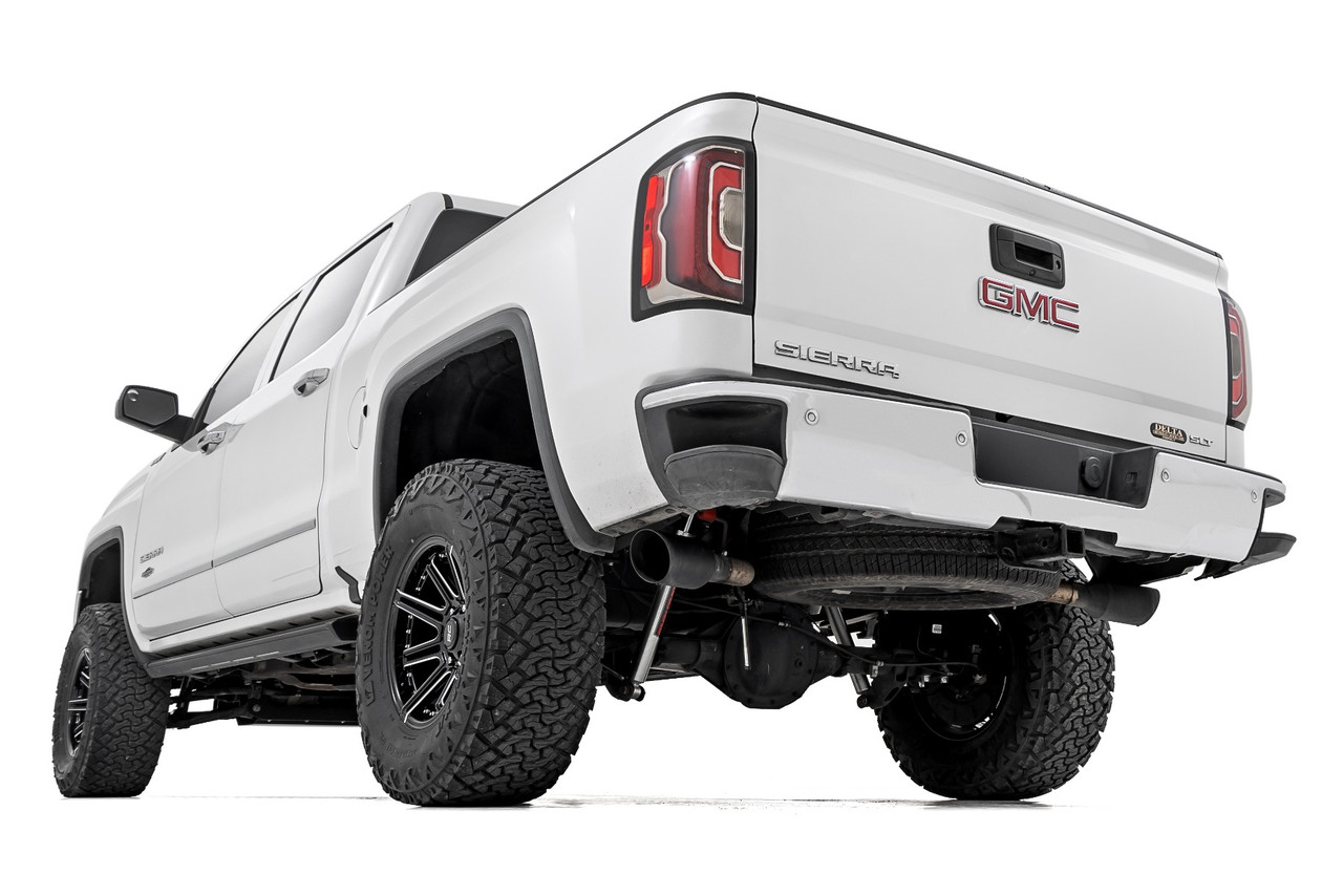 Rough Country - 7 Inch Stamped Steel LCA Lift Kit - Forged UCA - Bracket - Vertex/V2 Shks - Chevy/GMC 1500 (16-18) - 11657