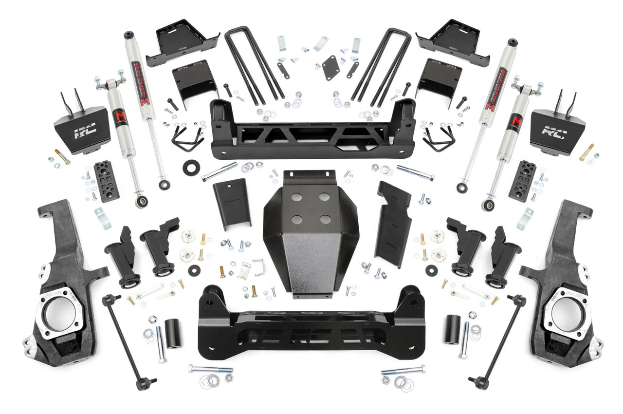Rough Country - 7 Inch Lift Kit - Torsion Drop - M1 - Chevy/GMC 2500HD/3500HD (20-25) - 11740