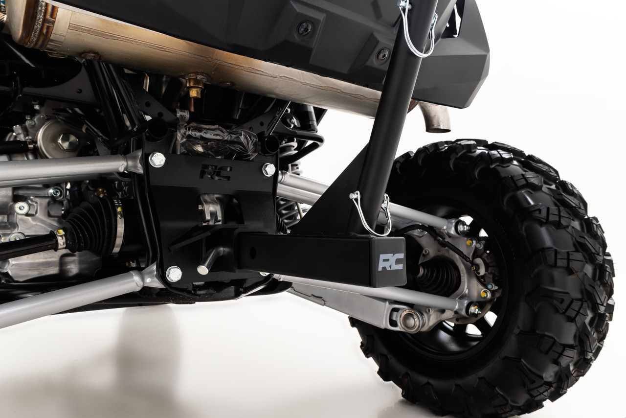 Rough Country - Flag Pole Holder - Single - 2 & 2.5 in. Inch Hitch - w/ Flag Pole - 117520