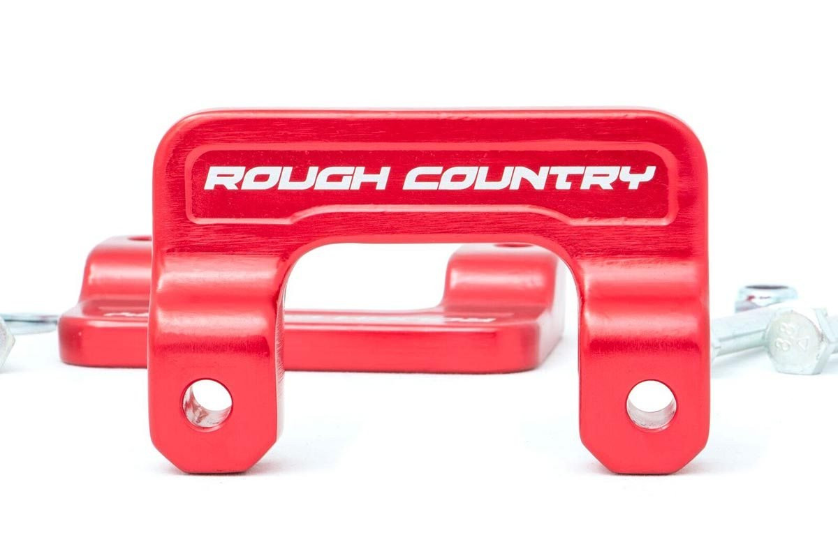 Rough Country - 2 Inch Leveling Kit - Aluminum - Red - Chevy/GMC 1500 Truck (07-18) SUV (07-20) - 1313