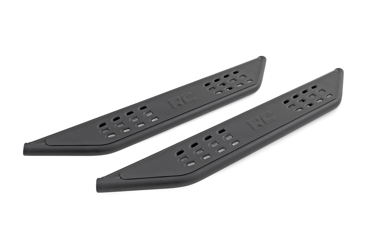 Rough Country - OV2 Running Boards - Side Step Bars - 2-Door - Ford Bronco (2 Door) (21-25) - 14004