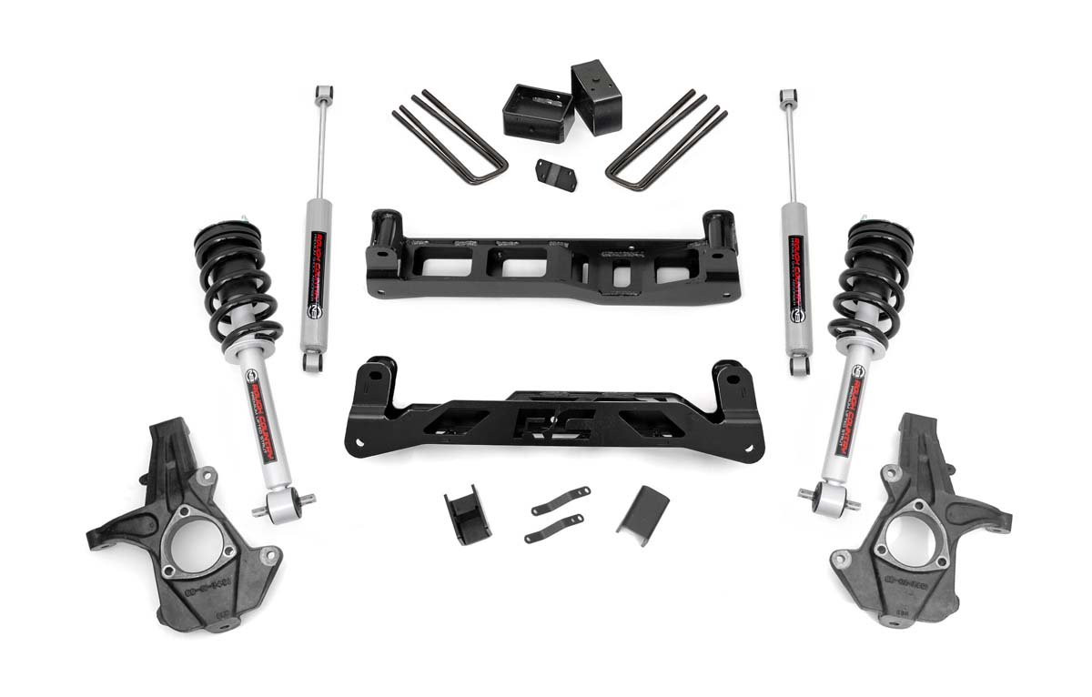 Rough Country - 5 Inch Lift Kit - N3 Struts - Chevy/GMC 1500 2WD (07-13) - 26131