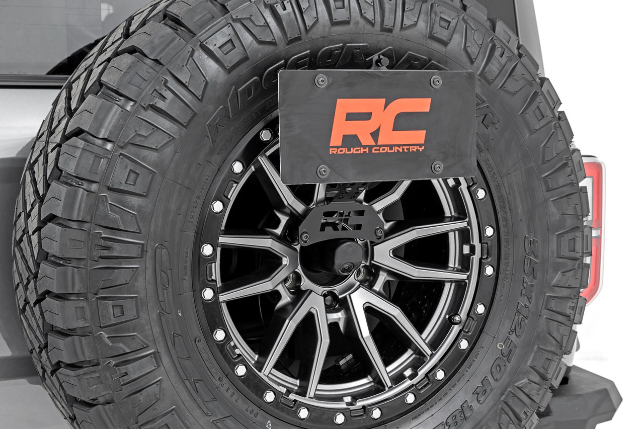 Rough Country - Rear Bumper - Black Series LED - Flood - Ford Bronco 4WD (2021-2025) - 51093