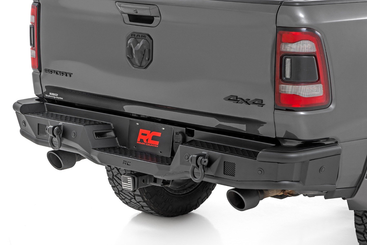 Rough Country - Rear Bumper - Tubular - Ram 1500 2WD/4WD (2019-2025) - 51215