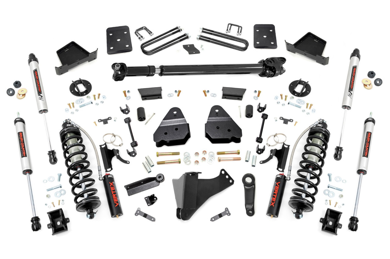 Rough Country - 6 Inch Lift Kit - OVLDS - D/S - C/O V2 - Ford F-250/F-350 Super Duty (17-22) - 51758
