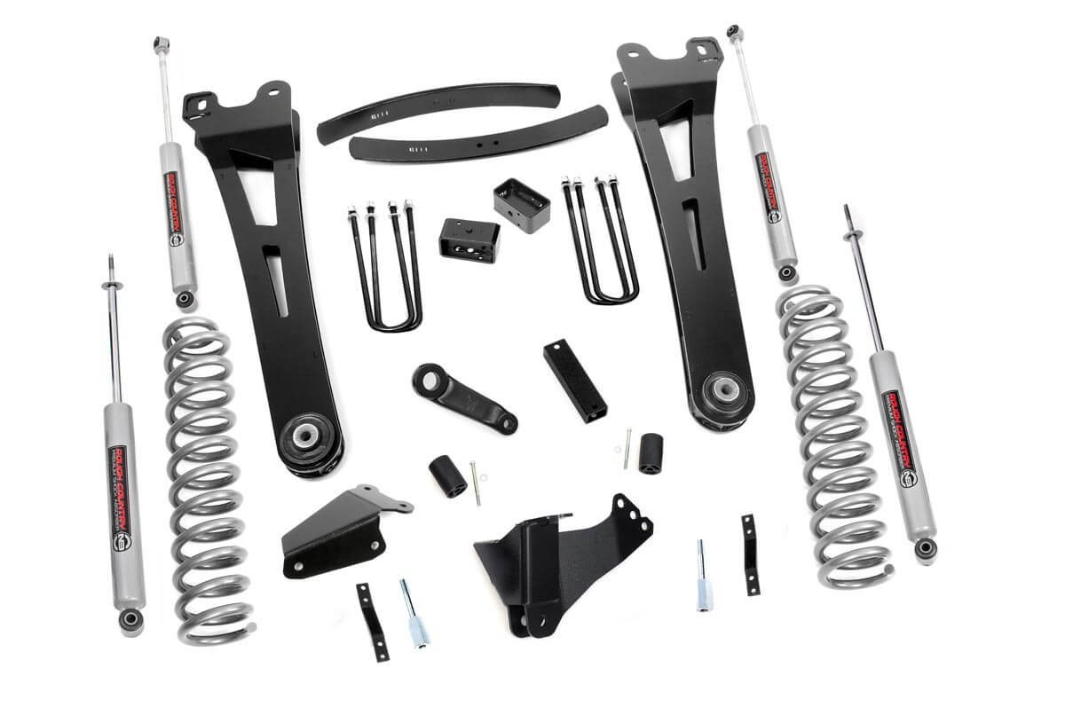 Rough Country - 6 Inch Lift Kit - Diesel - Radius Arm - Ford F-250/F-350 Super Duty (05-07) - 536.20