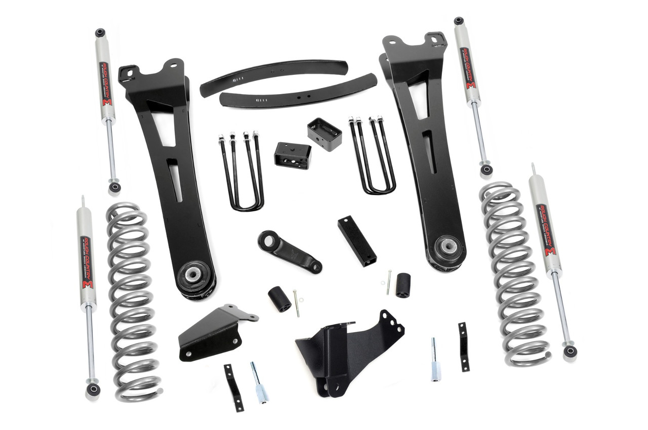 Rough Country - 6 Inch Lift Kit - Gas - Radius Arm - M1 - Ford F-250/F-350 Super Duty (05-07) - 53740