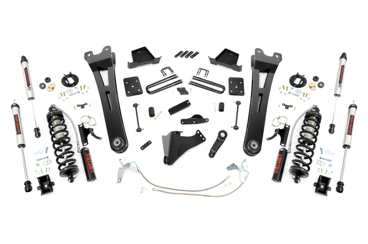Rough Country - 6 Inch Lift Kit - Gas - Radius Arm - C/O V2 - Ford F-250/F-350 Super Duty (08-10) - 53958