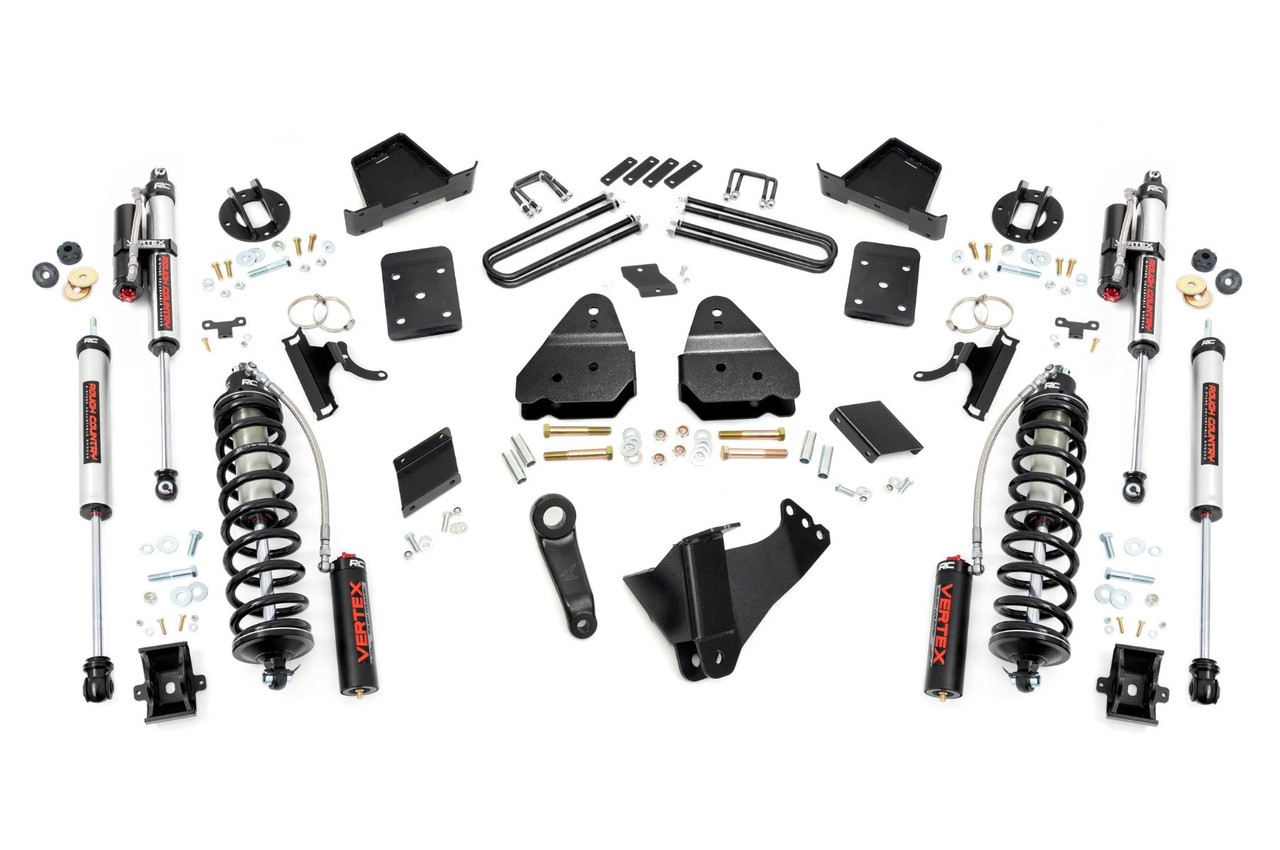 Rough Country - 6 Inch Lift Kit - Diesel - OVLD - C/O Vertex - Ford F-250 Super Duty (15-16) - 54859