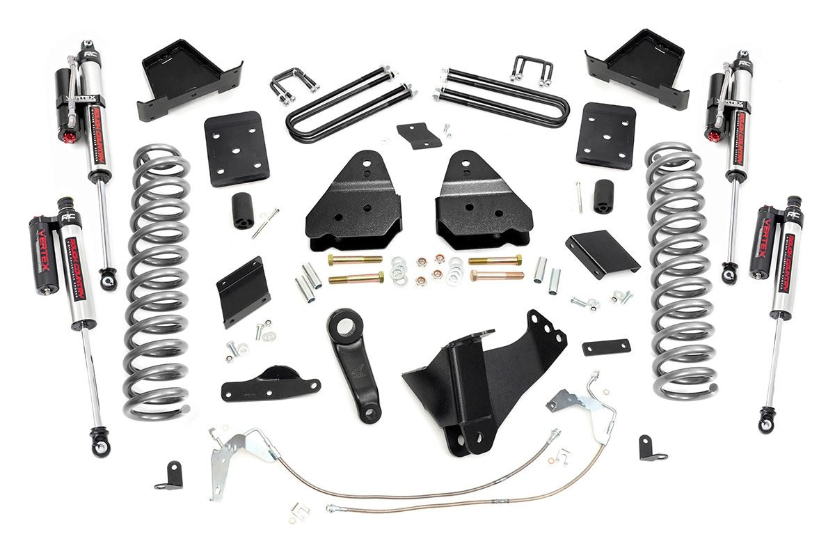 Rough Country - 6 Inch Lift Kit - Diesel - No OVLD - Vertex - Ford F-250 Super Duty (15-16) - 55150