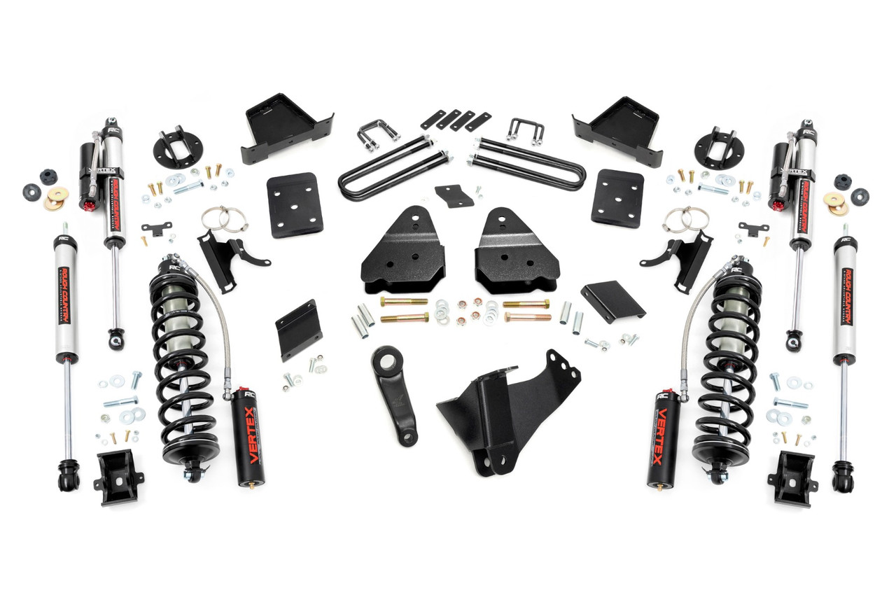 Rough Country - 6 Inch Lift Kit - Gas - OVLD - C/O Vertex - Ford F-250 Super Duty (11-14) - 56659