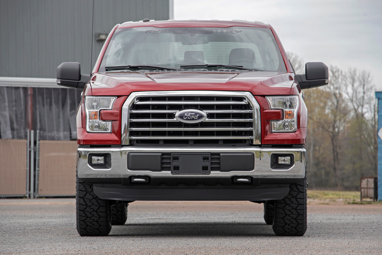 Rough Country - 2 Inch Lift Kit - Alum Spacer - Ford F-150 2WD/4WD (2014-2020) - 56930