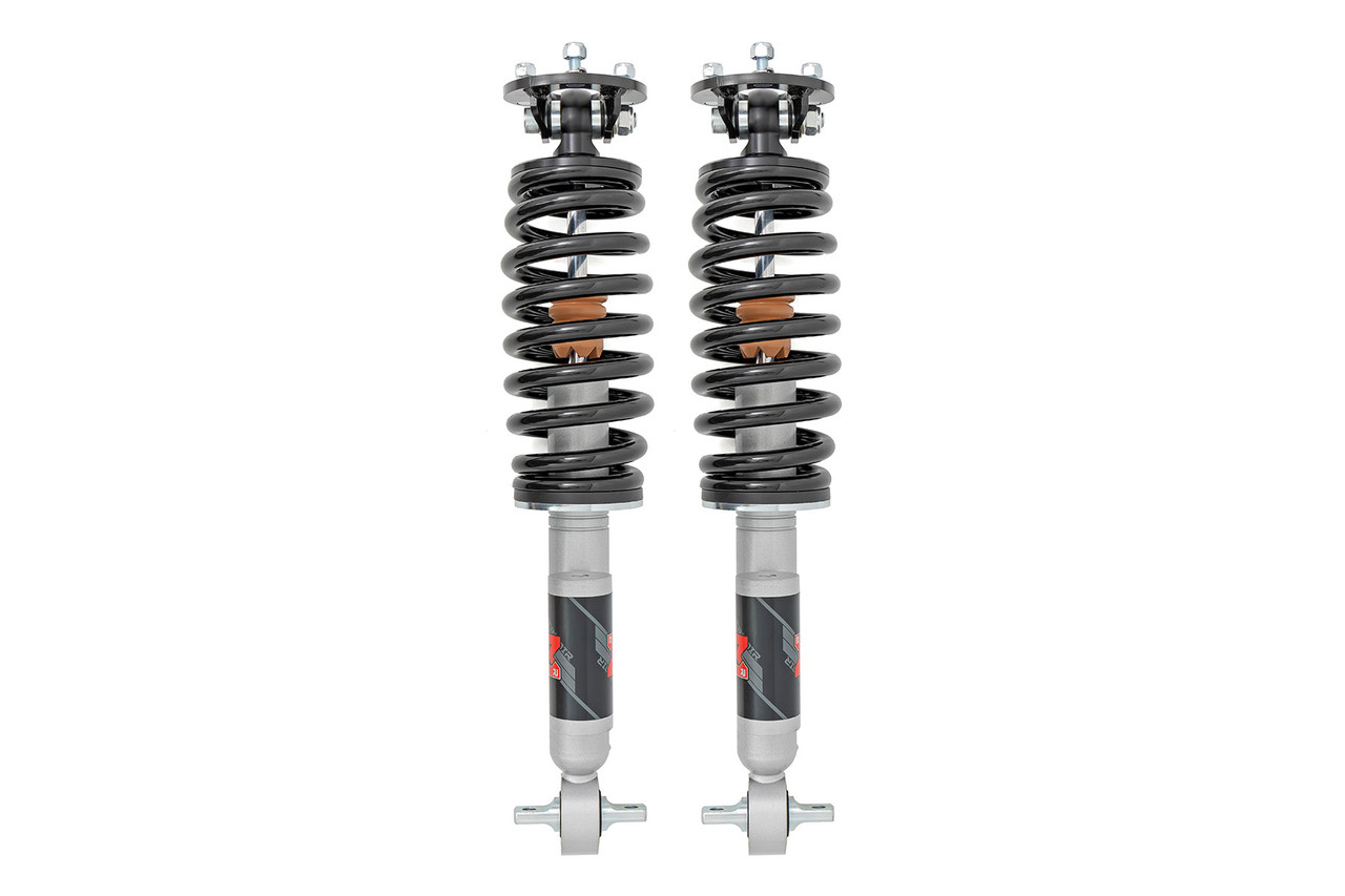 Rough Country - M1R Reservoir Loaded Struts - Adjustable Height - Front - 2 Inch - Ford Bronco (21-25) - 684043