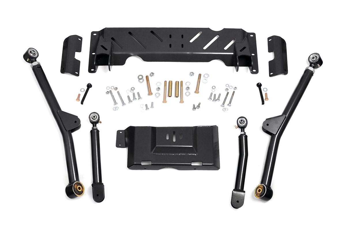 Rough Country - Long Arm Upgrade Kit - 4-6 Inch Lift - Jeep Cherokee XJ (84-01)/Comanche MJ (86-92) - 68900U