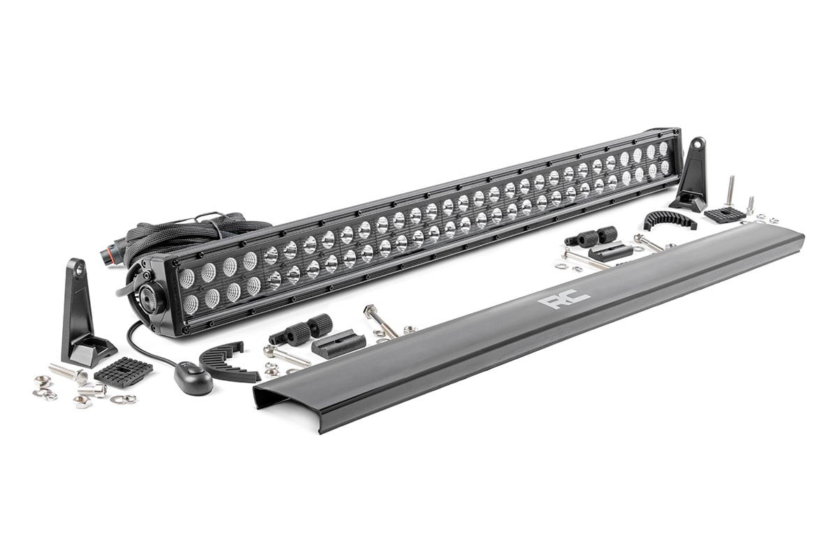 Rough Country - 30 Inch Black Series LED Light Bar - Dual Row - 70930BL