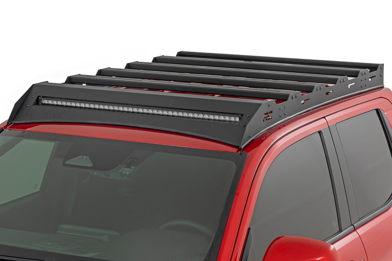Rough Country - Roof Rack - 40 in. Black LED - Toyota Tacoma 2WD/4WD (2024-2025) - 72110