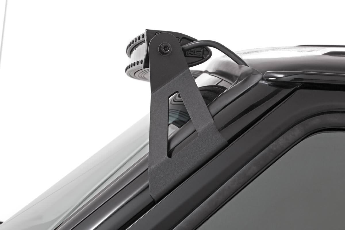 Rough Country - 50 Inch Black Series LED Light Bar - Curved - Single Row - 72750BL