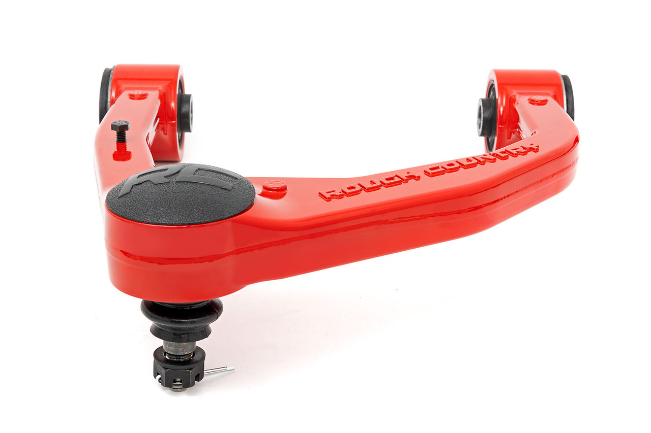 Rough Country - Red Forged Upper Control Arms - OE Upgrade - Toyota Tundra 2WD/4WD (07-21) - 76901RED