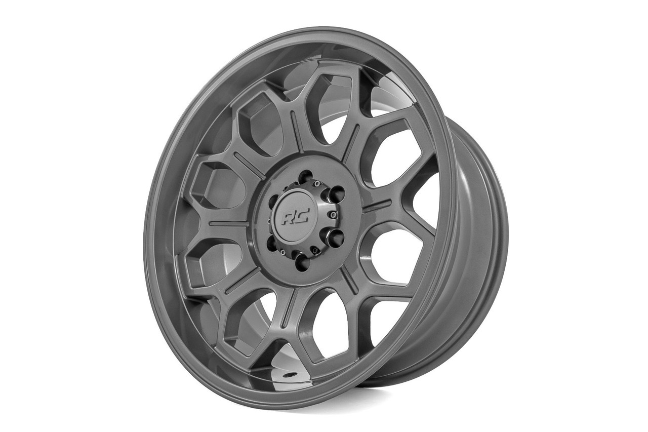 Rough Country - Rough Country 77 Series Wheel/One-Piece/Gunmetal Gray/20x9/6x135/+18mm - 77201817G