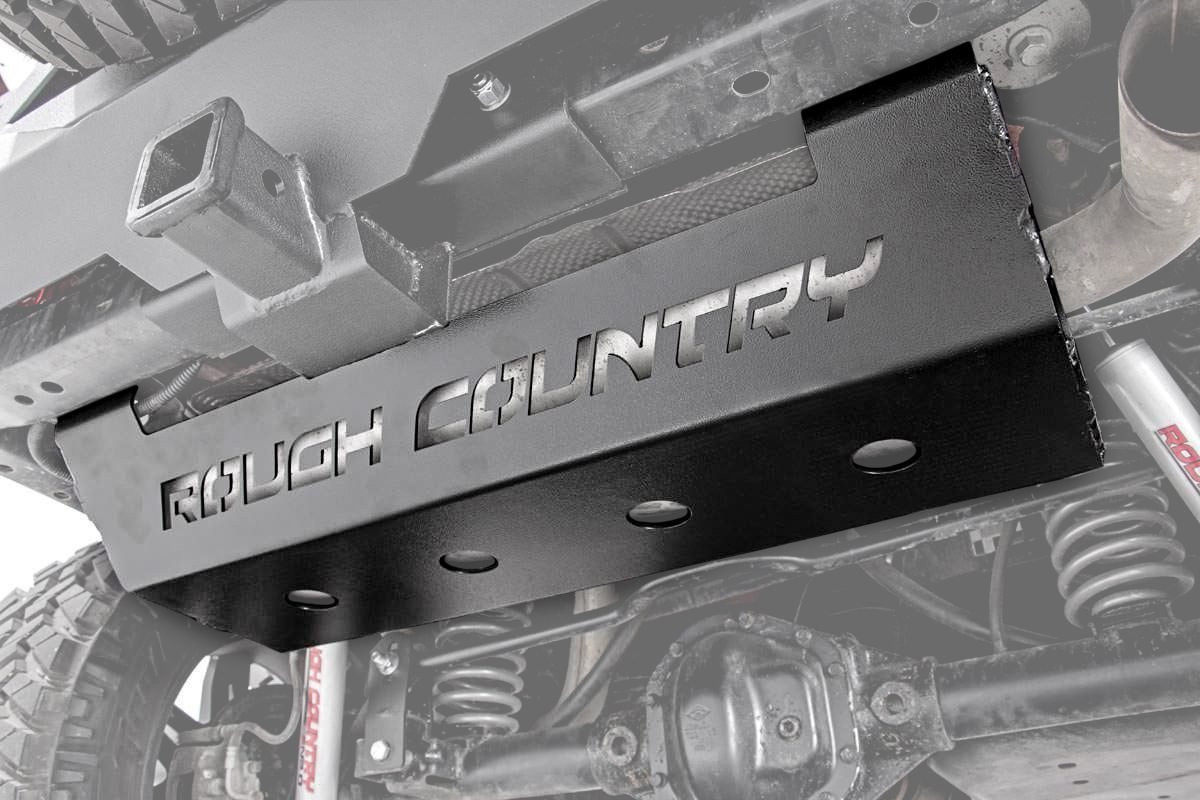 Rough Country - Muffler Skid Plate - Jeep Wrangler JK/Wrangler Unlimited (2007-2018) - 779