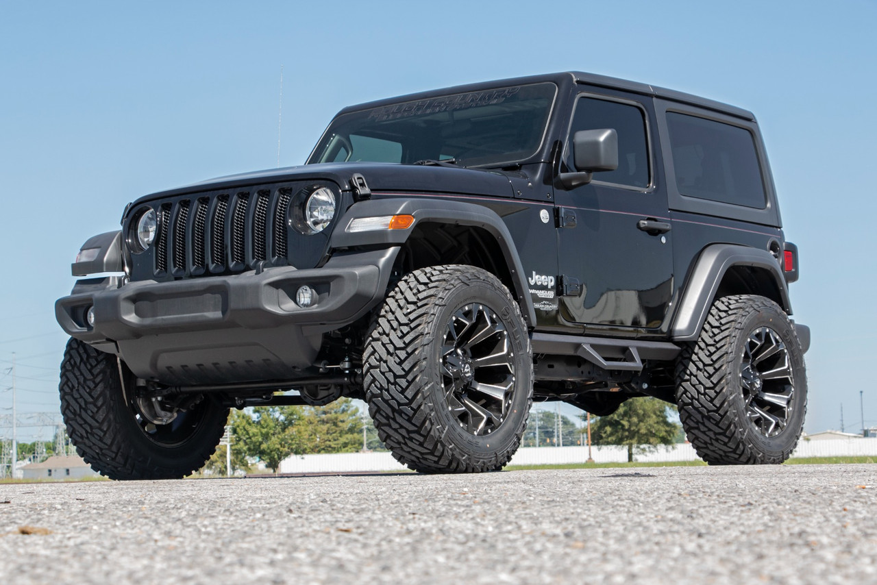 Rough Country - 2.5 Inch Lift Kit - Coils - M1R - Jeep Wrangler JL 4WD (2024-2025) - 79644