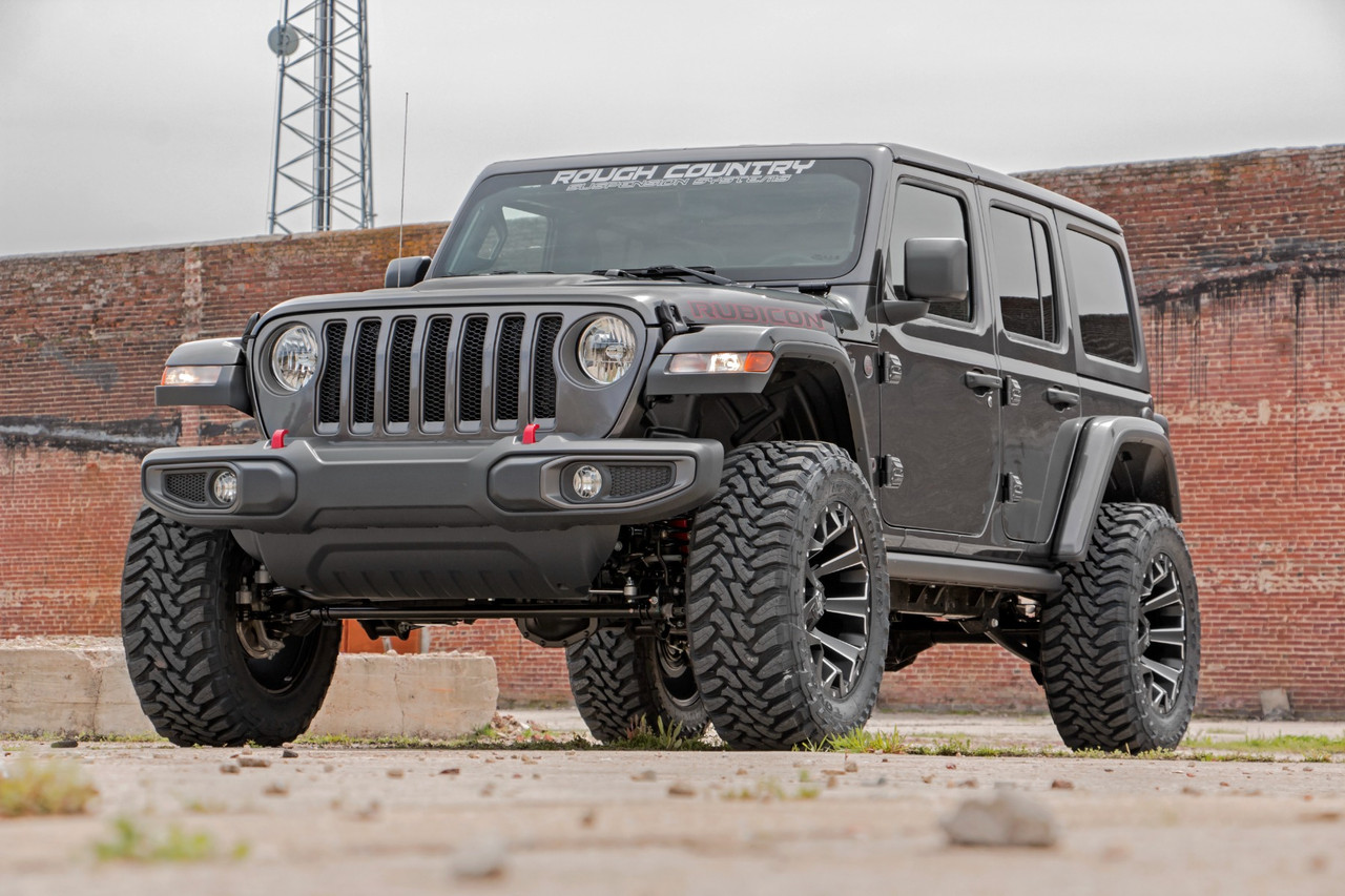 Rough Country - 2.5 Inch Lift Kit - Coils - Jeep Wrangler Unlimited 4WD (2024-2025) - 79730