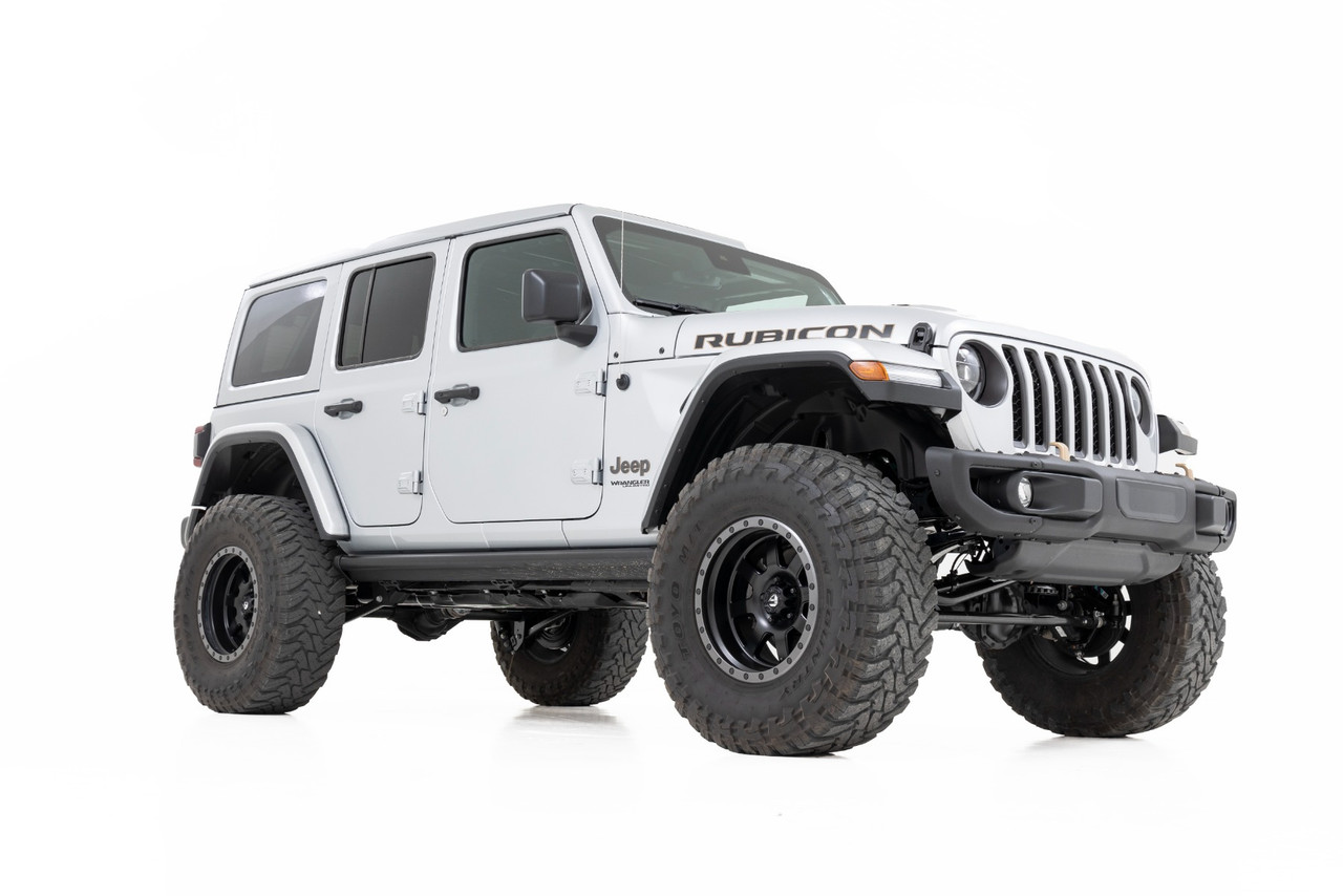 Rough Country - 3.5 Inch Lift Kit - C/A Drop - 4-Door - 392 - Jeep Wrangler Unlimited (24-25) - 79900