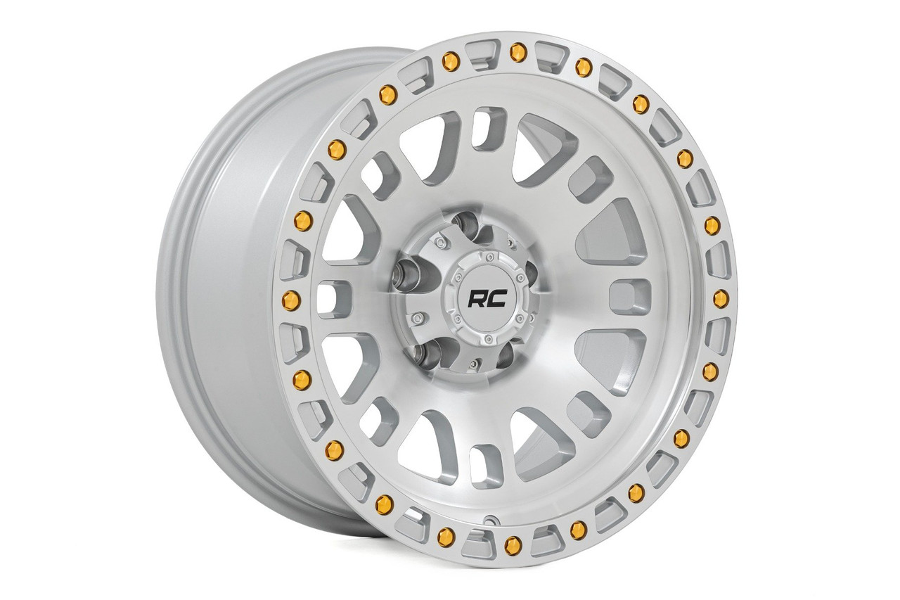 Rough Country 82 Series Wheel One-Piece Full Machined 17x9 6x5.5 -12mm - 82170912C - 82170912C