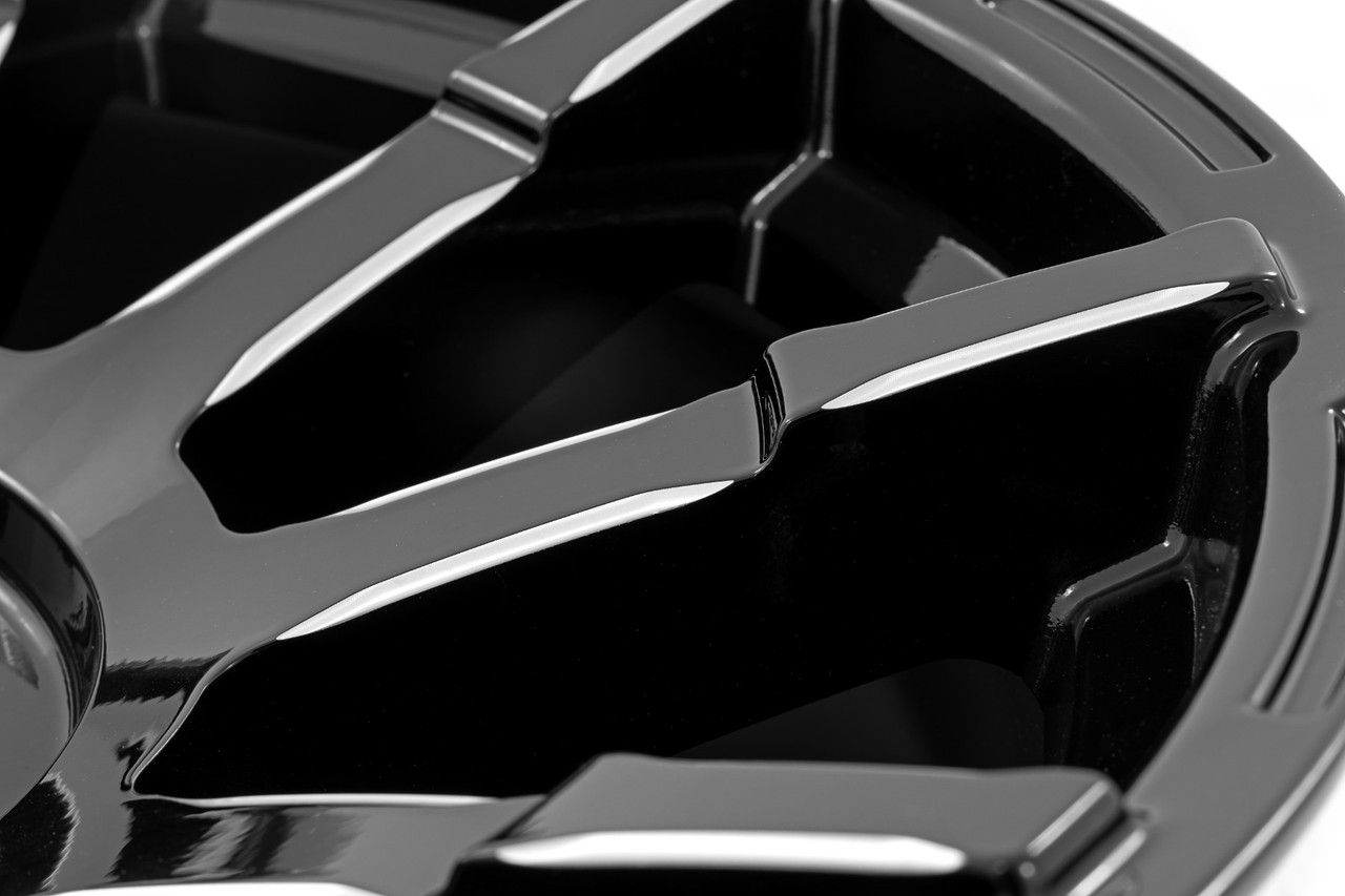 Rough Country - Rough Country 83 Series Wheel/One-Piece/Gloss Black/20x9/8x6.5/-12mm - 83200910