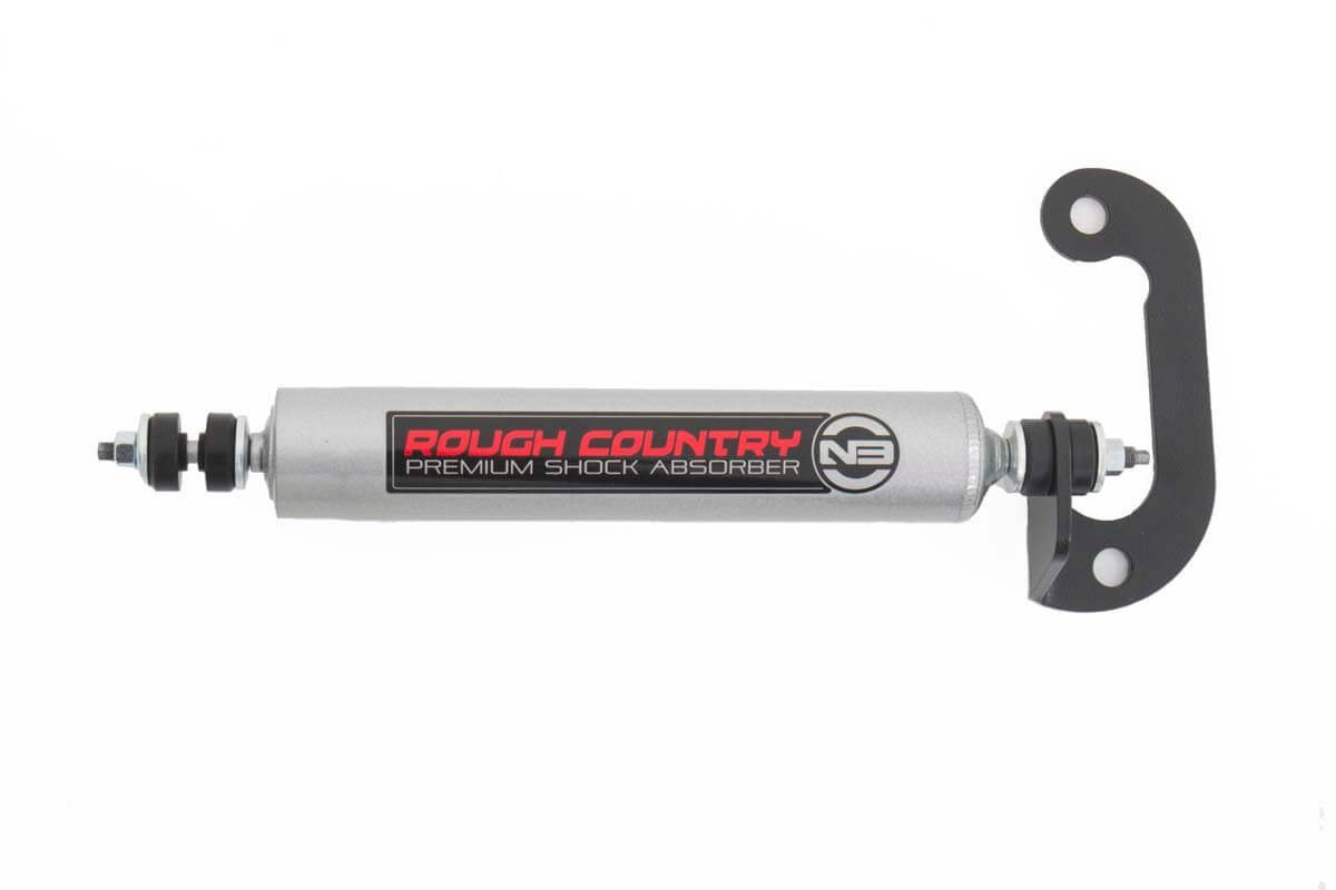 Rough Country - N3 Steering Stabilizer - 8-lug Only - 6-Inch Lift - Chevy C2500/K2500 C3500/K3500 Truck (88-00) - 8731230