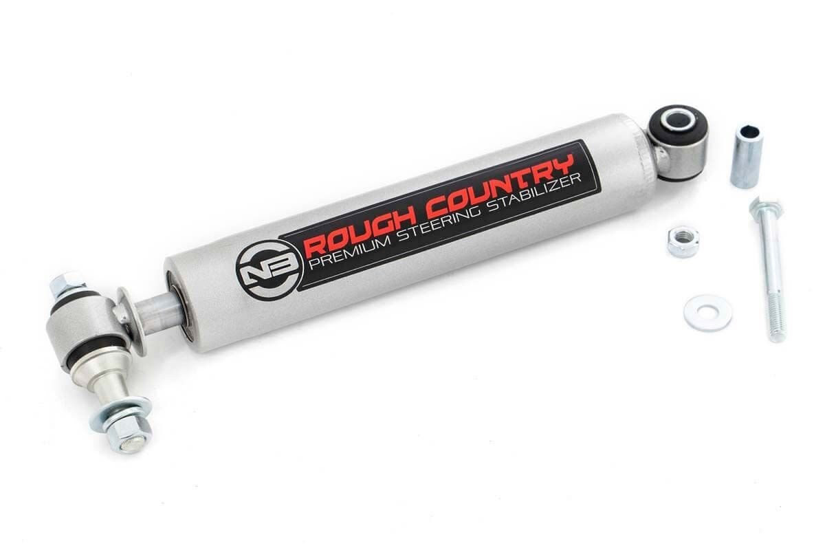 Rough Country - N3 Steering Stabilizer - Multiple Makes & Models (Chevy/GMC/Jeep) - 8731730