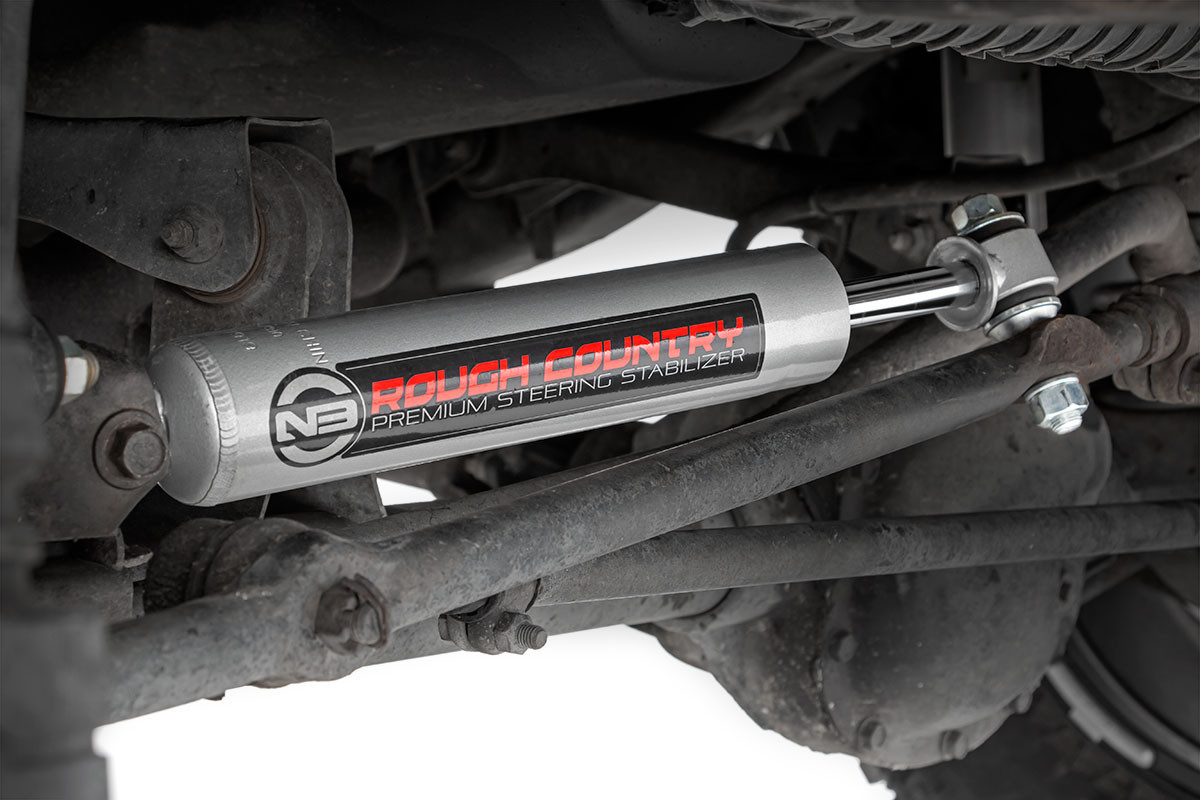 Rough Country - N3 Steering Stabilizer - Multiple Makes & Models (Chevy/GMC/Jeep) - 8731730