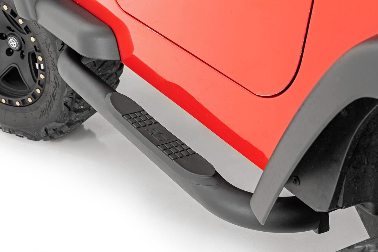 Rough Country - Nerf Bar - 3inch tube - Jeep Wrangler TJ (97-06)/Wrangler YJ (87-95) - 90799