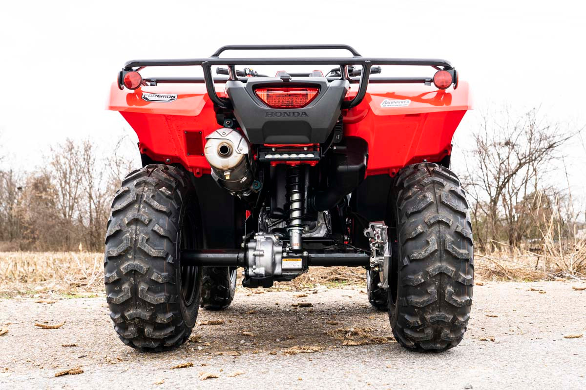 Rough Country - LED Light Kit - Rear Mount - 6 in. Black Slimline - Honda Foreman 500 - 92018