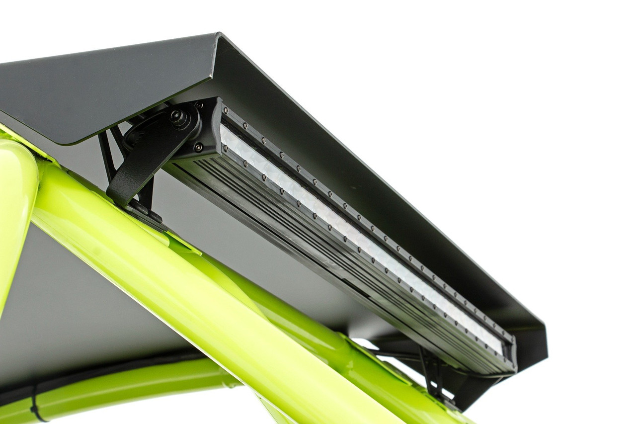 Rough Country - LED Light Kit - 30 Inch Curved - Rear Bracket - Black Series - Polaris RZR Turbo S4 - 93094