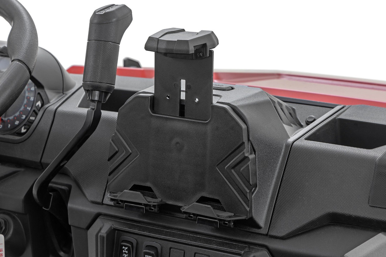 Rough Country - Center Console Storage - Tablet Holder - Polaris Ranger 1000 - 93175
