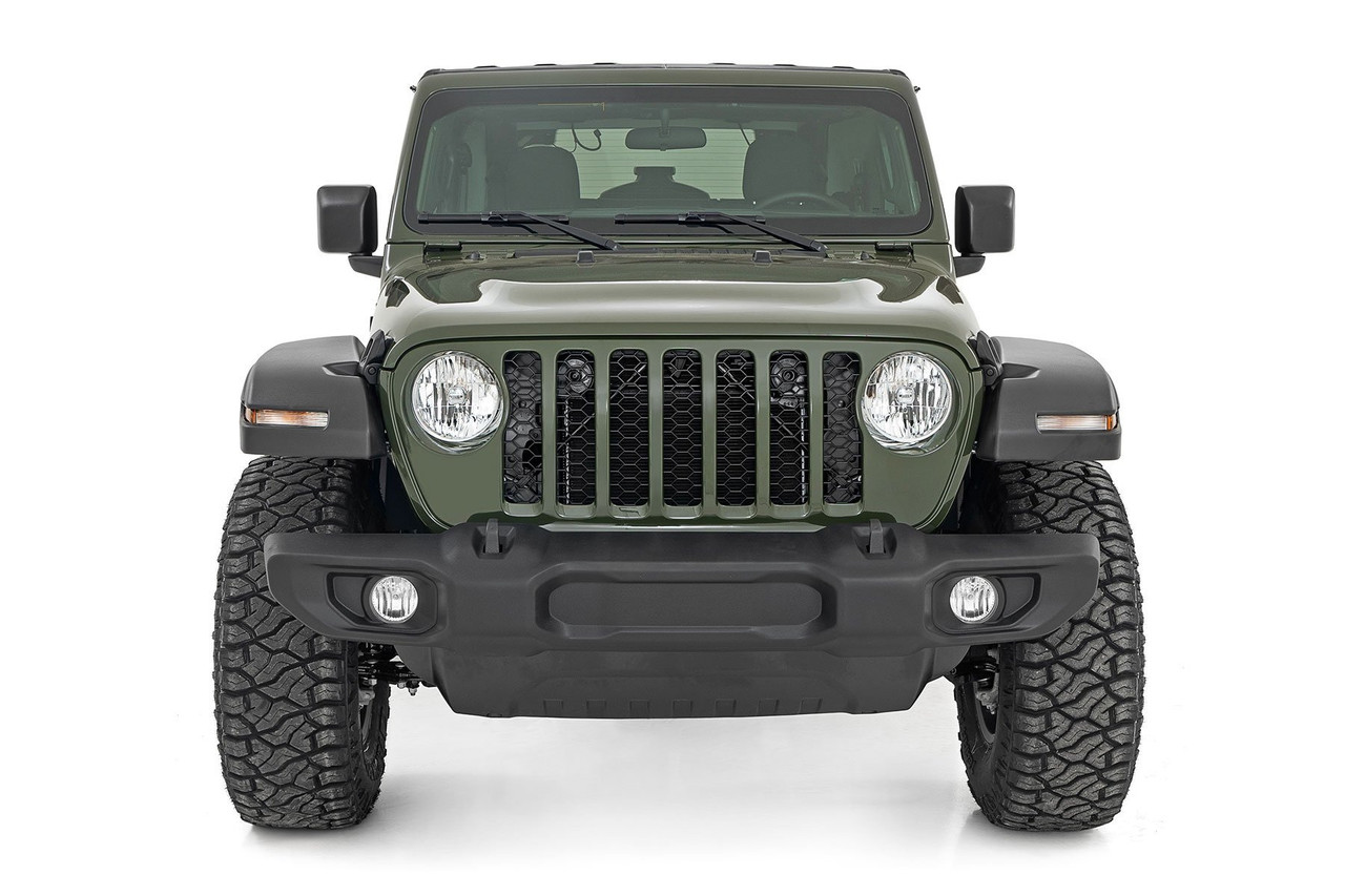 Rough Country - 3.5 Inch Lift Kit - C/A Drop - Front D/S - Jeep Wrangler JL 4WD (2024-2025) - 94130