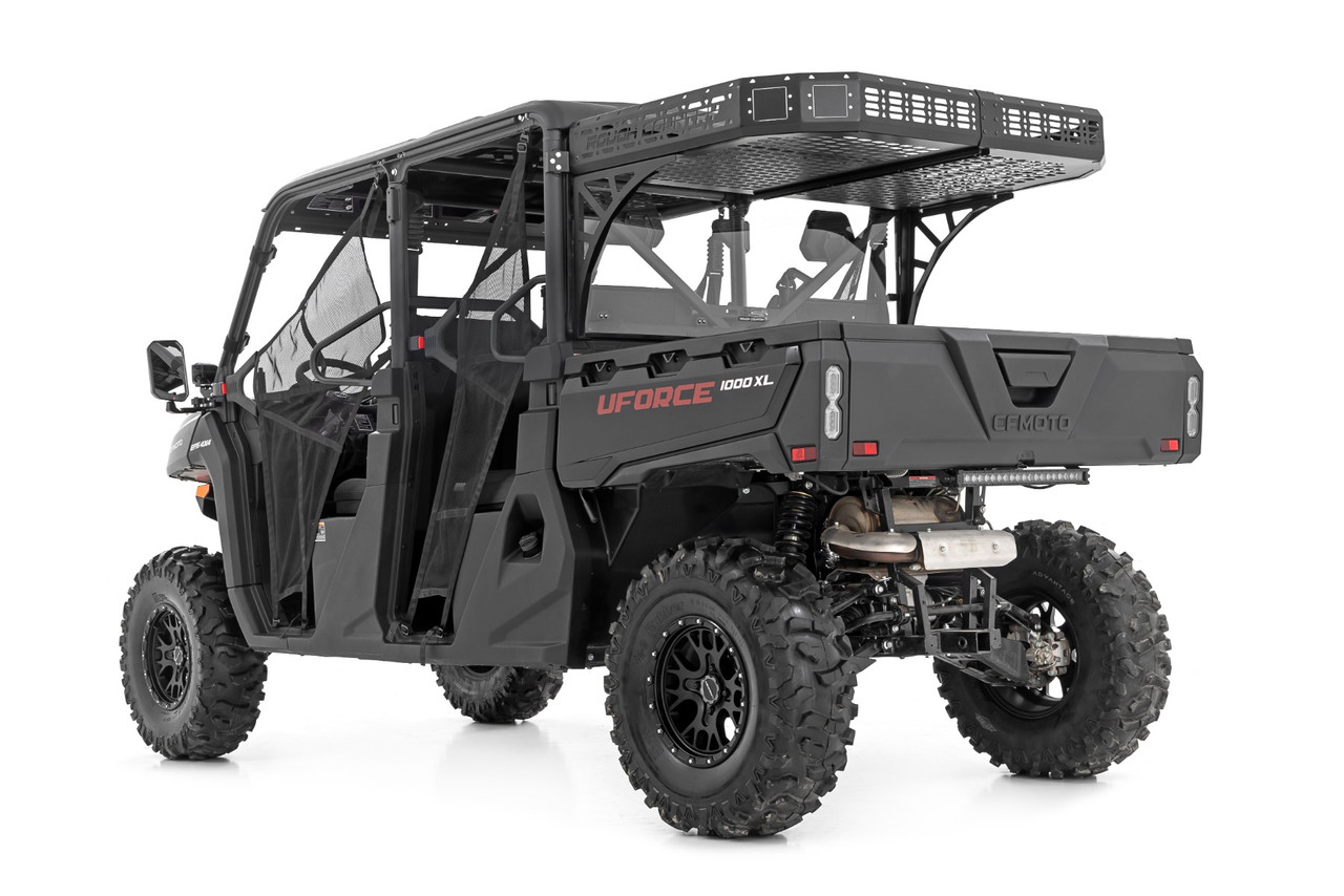 Rough Country - LED Light Kit - Under Bed Mount - 20 in. Black Single Row - CFMOTO UFORCE 1000 - 96101