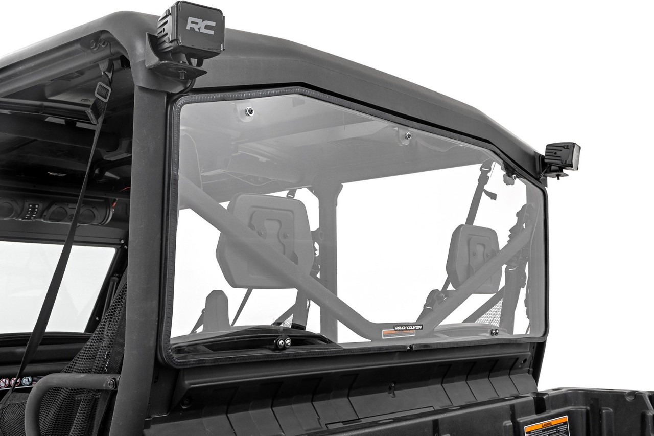 Rough Country - Rear Cab Panel - Scratch Resistant - Can-Am Defender HD 8/HD 9/HD 10 - 98162032A
