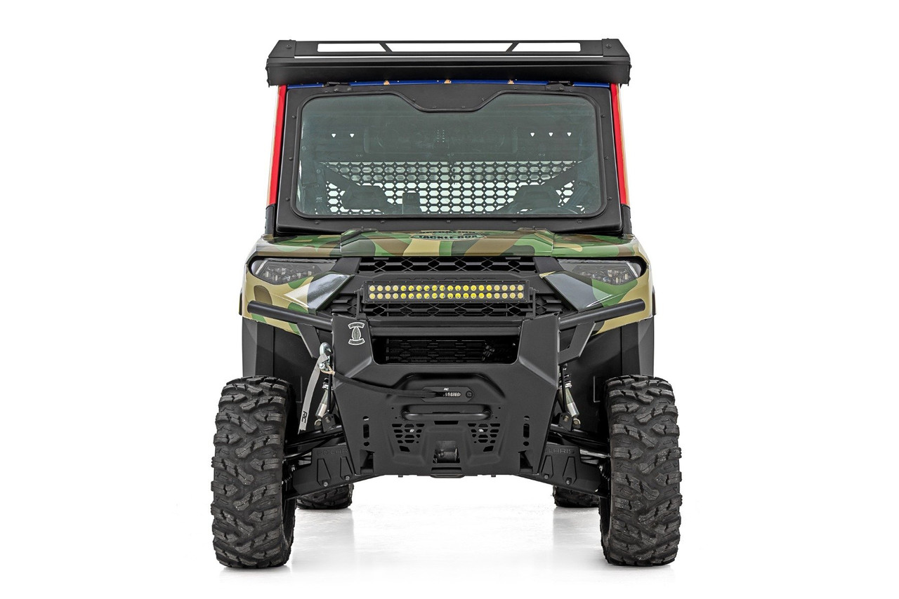 Rough Country - Electric Tilt Windshield - Glass - Formed Frame - Polaris Ranger XP 1000 - 98417221