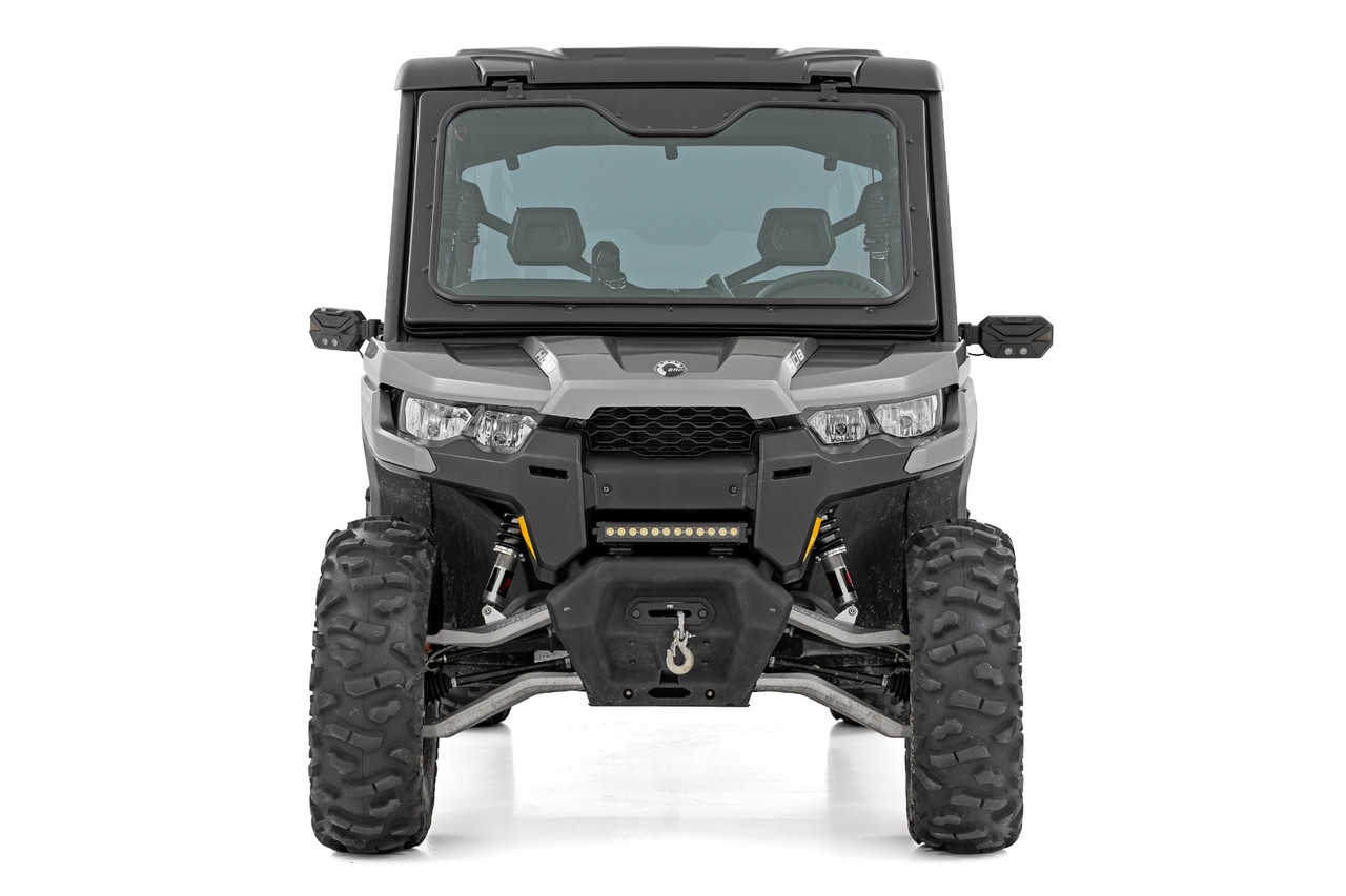 Rough Country - Electric Tilt Windshield - Glass - Can-Am Defender HD 8/HD 9/HD 10 - 98418213