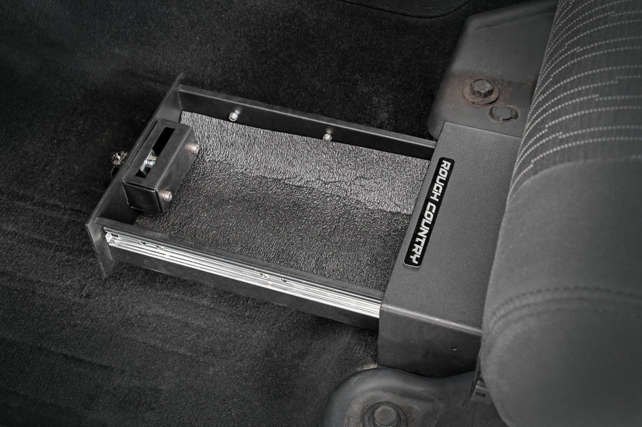 Rough Country - Storage Box - Under Seat - Jeep Wrangler JK (07-10)/Wrangler Unlimited (07-18) - 99035