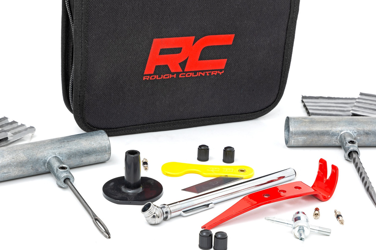 Rough Country - Emergency Tire Repair Kit w/Carrying Case - 39pcs - 99060