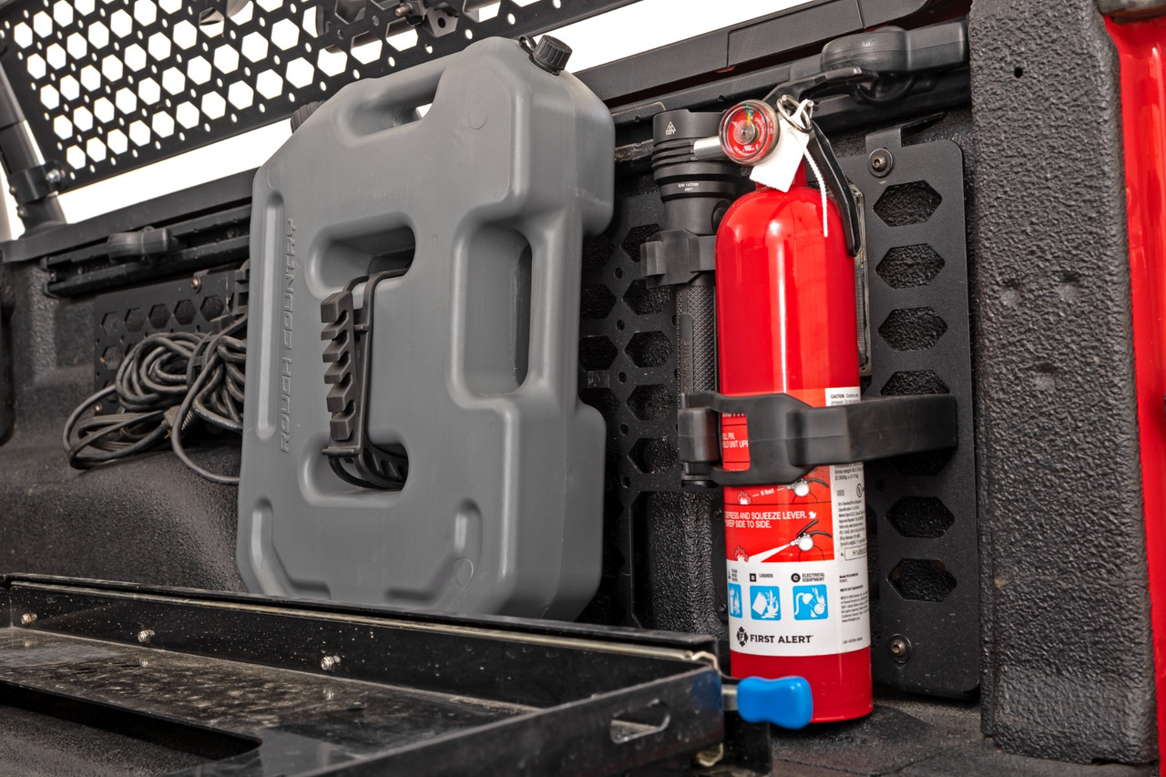 Rough Country - Rubber Molle Panel Clamp Kit - Universal - 1 3/4 in. - 2 1/2 in. - 1-Clamp - 99068