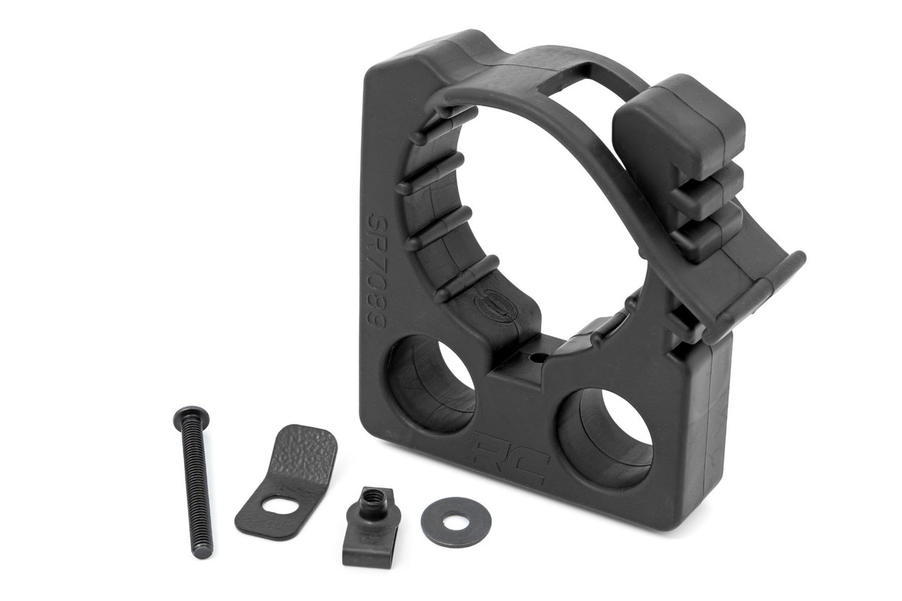 Rough Country - Rubber Molle Panel Clamp Kit - Universal - 2 3/4 in. - 3 1/4 in. - 1-Clamp - 99069