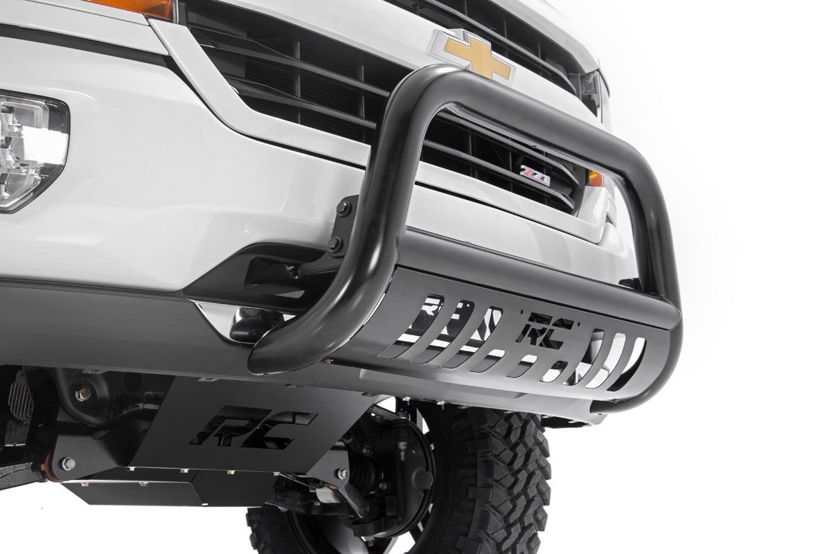 Rough Country - Black Bull Bar - Chevy Silverado 1500 2WD/4WD (2019-2022) - B-C2073